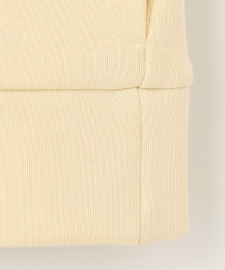 組曲 L 【パールボタン付き】ダンボールジャージー カーディガン イエロー系