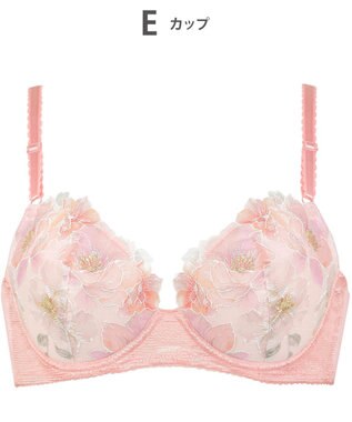 Wing ブラジャー バストとカップのすきまにフィット 自然にボリュームメイク ソフトなつけごこち 【スキマフィットブラ】 Aカップあり 小さいサイズ ブラ KB2364 ウイング／ワコール ロマンピンク