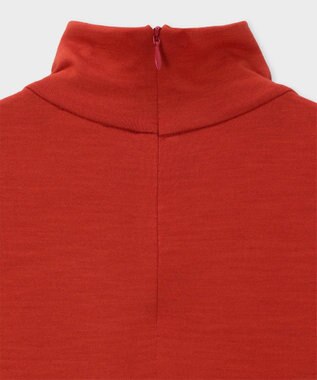 Paul Smith コントラストカラー ハイネック カットソー レッド