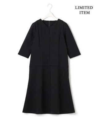 ICB 【WEB限定】コットンコンプレッシャー ワンピース ブラック系