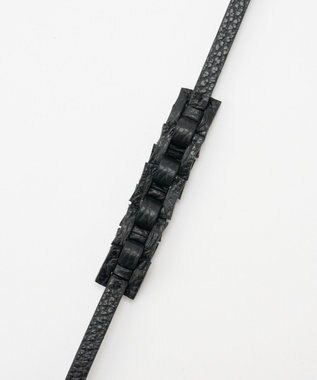 IACUCCI  ブリーノ レザーストラップ/ショート CERVO ブラック