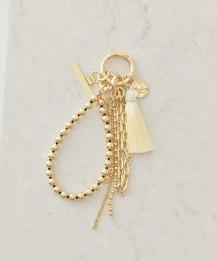 AMERICAN HOLIC タッセルマルチチャームストラップ Gold