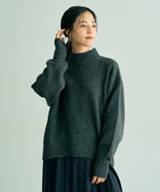 YECCA VECCA ボトルネックソフトニット