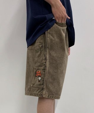 WEGO 【BEN DAVIS（ベンデイビス）】EMBRO FADED SHORTS ブラウン
