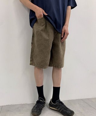 WEGO 【BEN DAVIS（ベンデイビス）】EMBRO FADED SHORTS ブラウン