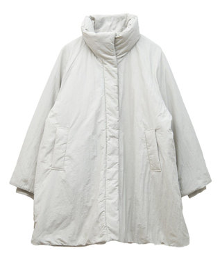 Green Parks シームレス中綿ドロストコート Smoky Green