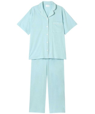  綿混エア天竺 半袖パジャマ