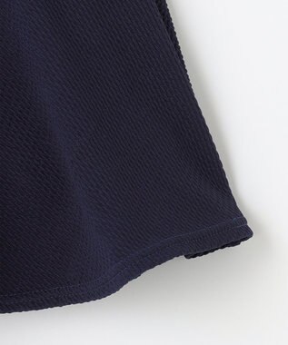 ANY KIDS ギンガムチェック セパレート 水着 ラベンダーギンガム×ネイビー