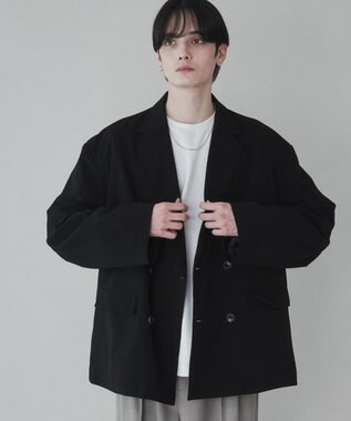 WEGO TRルーズテーラードジャケット ブラック