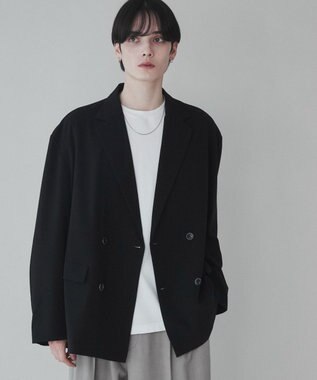 WEGO TRルーズテーラードジャケット ブラック