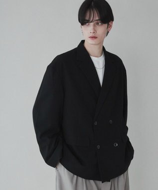 WEGO TRルーズテーラードジャケット ブラック