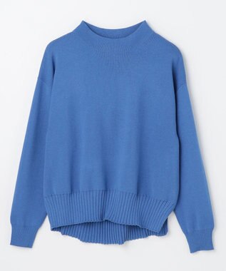 ANY 【5色展開】ハイネックデイリーニット ブルー