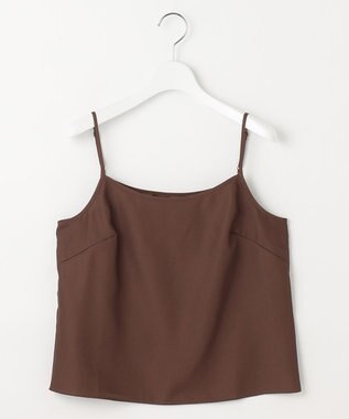 自由区 ペイズリープリントボウタイ ブラウス モカ