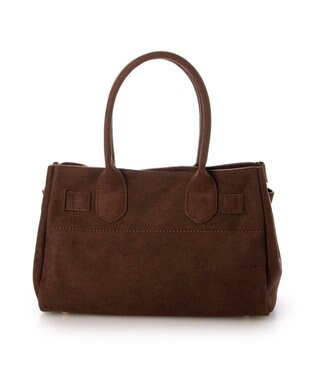 UNBILLION カカトゥ kakatoo / スエード調2wayスクエアバッグ ブラウン