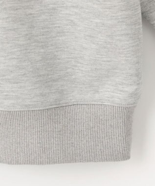 23区GOLF 【WOMEN】ハーフジップスウェット ライトグレー系