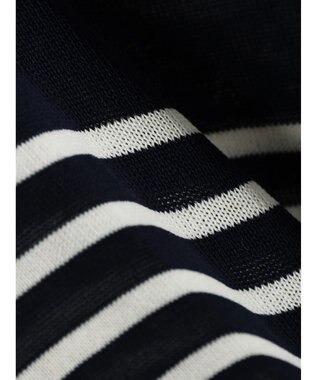 CRAFT STANDARD BOUTIQUE 【洗える】チューリップスリーブプルオーバー Border Navy