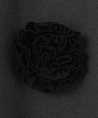 組曲 S 【組曲×setsuko sagittaire】ボンボンフラワーニット スカート グレー系