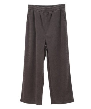 CRAFT STANDARD BOUTIQUE カットコーデュロイパンツ/24AW Charcoal Gray