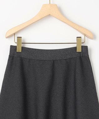 組曲 S 【組曲×setsuko sagittaire】ボンボンフラワーニット スカート グレー系