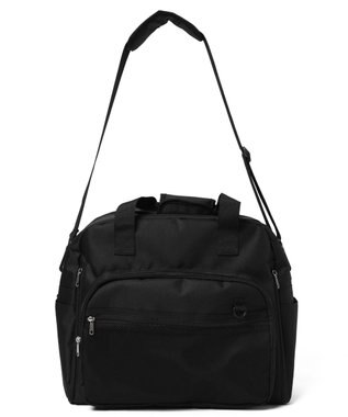 WEGO 【ユニセックス着用ITEM】2way拡張ボストンバッグ ブラック