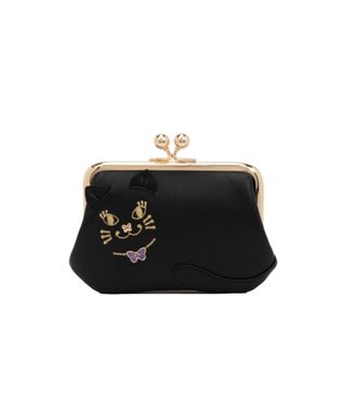 ANNA SUI TITIソフト 口金ミニ財布 ブラック