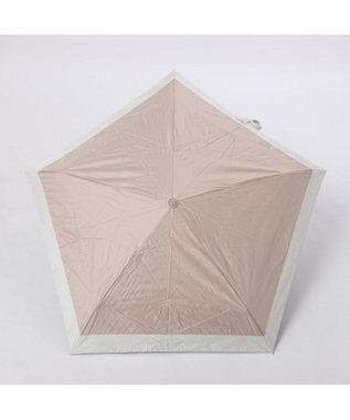 UNBILLION カシュネ cachenez /【晴雨兼用　日傘　UVカット率・遮光率100％生地使用 】PU軽量バイカラー自動開閉折りたたみ傘 ピンク