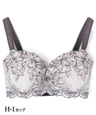 San-ai Resort（三愛水着楽園） エレガントコレクション【2411】単品ブラHIカップ 【northerly】 グレー
