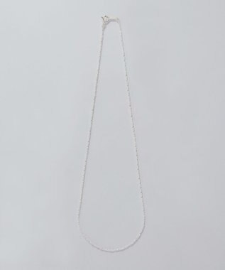 Phoebe 【SV925】シルキーシャインスエッジチェーンネックレス シルバー