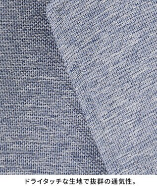 J.PRESS MEN 新色追加【WEB限定】【吸水速乾 / 洗える / 超軽量 / ストレッチ】ブリーザブルレノクロス ジャケット サックスブルー系