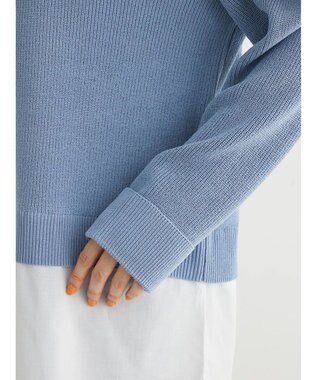 Green Parks ニットドッキングチュニック Blue