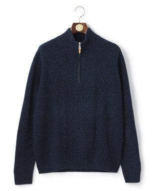 Cash Lamb's Wool】ケーブルハーフジップ ニット / J.PRESS MEN | ファッション通販 【公式通販】オンワード・クローゼット