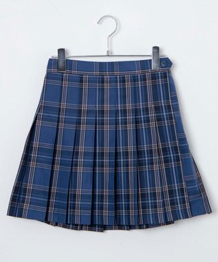 WEGO 【SCHOOLITEM】スクールプリーツスカート ブルーチェック2