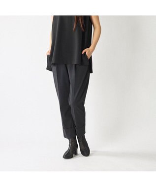 MODE ET JACOMO <noyau>ブロックヒールチュールブーツ ブラック