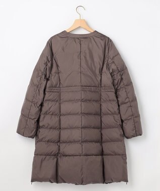 組曲 ライトタフタロング ダウン モカブラウン系