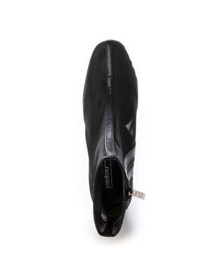 MODE ET JACOMO <noyau>ブロックヒールチュールブーツ ブラック