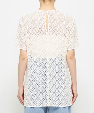 uncrave ジオメトリックレース ブラウス オフ