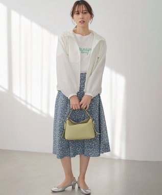 組曲 L シアージャカード ブルゾン ホワイト系