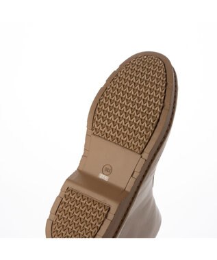 ing <ing>【WEB限定】ボリュームソールラウンドショートブーツ ライトオークカタオシ