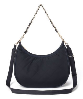 LeSportsac CHAIN N/S CONV HOBO/ディープシーブルーキルト ディープシーブルーキルト