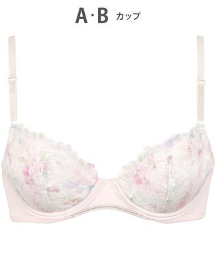 Wing 【マッチミーブラ】　ブラがわたしに合わせてくれる　バストの左右差や個々のバストの状態に柔軟に対応　ウイング／ワコール　KB2002 ピンク