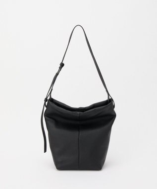 russet レザー2WAYショルダーバッグ(CE-1653) Black