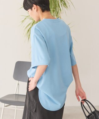 AMERICAN HOLIC ジョーゼットラウンドヘムトップス Light Blue