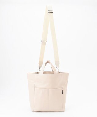 YUSHI NUANCE - TOTE SHOULDER 本革トートショルダー ホワイト