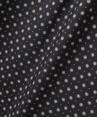 J.PRESS LADIES L 【洗える】ジオメトリックプリント ワンピース ネイビー系5