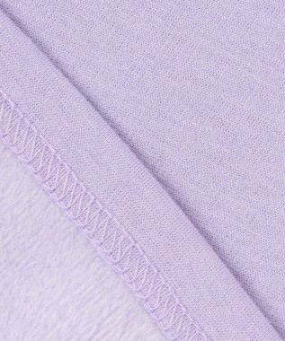 ANY KIDS 裏シャギーポシェットトレーナー ラベンダー×ハート