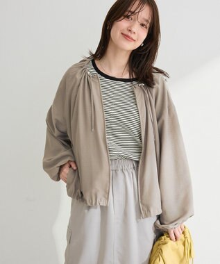 Green Parks ドロストネックシアーブルゾン