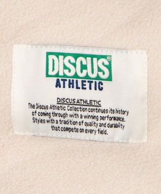 WEGO DISCUSフリースハーフジップPO ホワイトアイボリー