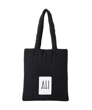 AMERICAN HOLIC 26AWパテッドホリホリトートバッグ Black