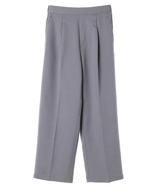 earth music&ecology ストレートパンツ Gray Mixture