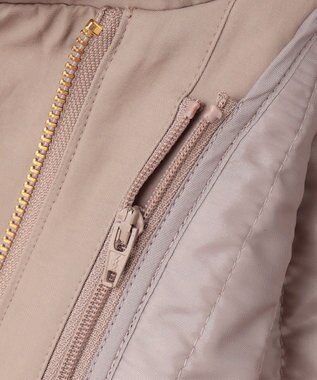 組曲 【WEB限定】中綿ライナー付き モッズコート ブラウン系